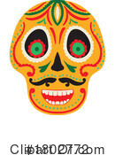 Day Of The Dead Clipart #1802772 by Vector Tradition SM