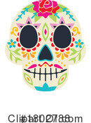 Day Of The Dead Clipart #1802788 by Vector Tradition SM