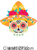 Day Of The Dead Clipart #1802792 by Vector Tradition SM