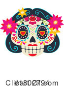 Day Of The Dead Clipart #1802794 by Vector Tradition SM