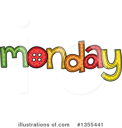 Royalty-Free (RF) Day Of The Week Clipart Illustration by Prawny - Stock Sample #1355441