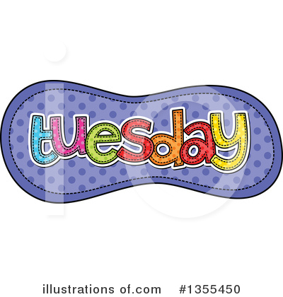 Royalty-Free (RF) Day Of The Week Clipart Illustration by Prawny - Stock Sample #1355450