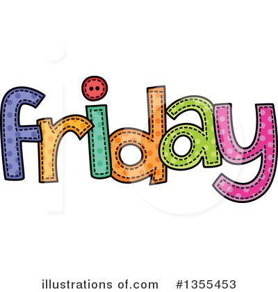 Royalty-Free (RF) Day Of The Week Clipart Illustration by Prawny - Stock Sample #1355453