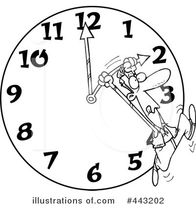 Daylight Savings Clipart #443202 by toonaday