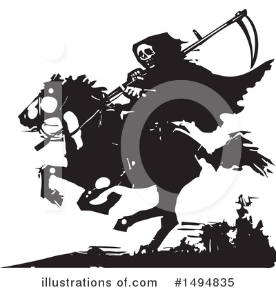 Royalty-Free (RF) Death Clipart Illustration by xunantunich - Stock Sample #1494835