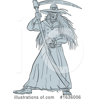 Royalty-Free (RF) Death Clipart Illustration by patrimonio - Stock Sample #1636006
