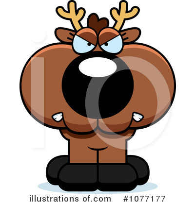 Royalty-Free (RF) Deer Clipart Illustration by Cory Thoman - Stock Sample #1077177