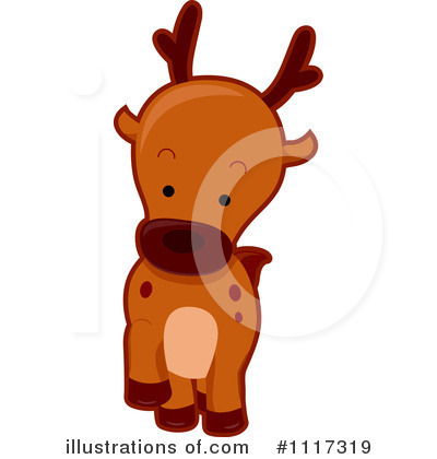 Royalty-Free (RF) Deer Clipart Illustration by BNP Design Studio - Stock Sample #1117319