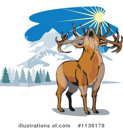 Deer Clipart #1136178 by patrimonio