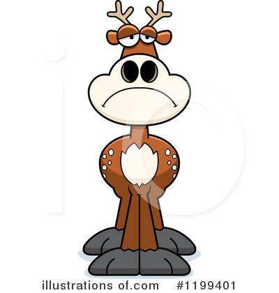 Royalty-Free (RF) Deer Clipart Illustration by Cory Thoman - Stock Sample #1199401