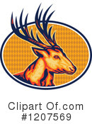 Deer Clipart #1207569 by patrimonio