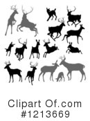 Deer Clipart #1213669 by AtStockIllustration