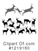 Deer Clipart #1219160 by AtStockIllustration