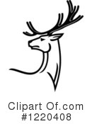 Deer Clipart #1220408 by Vector Tradition SM