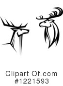 Deer Clipart #1221593 by Vector Tradition SM