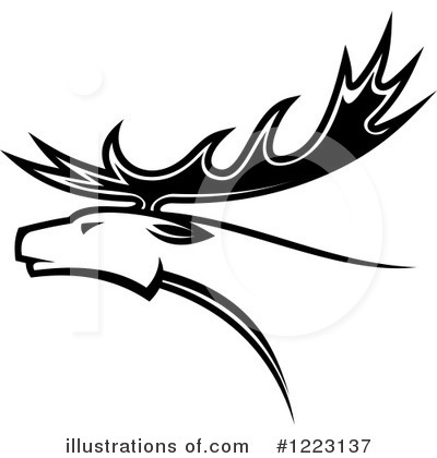 Royalty-Free (RF) Deer Clipart Illustration by Vector Tradition SM - Stock Sample #1223137