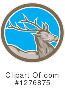 Deer Clipart #1276875 by patrimonio