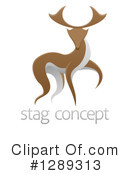 Deer Clipart #1289313 by AtStockIllustration