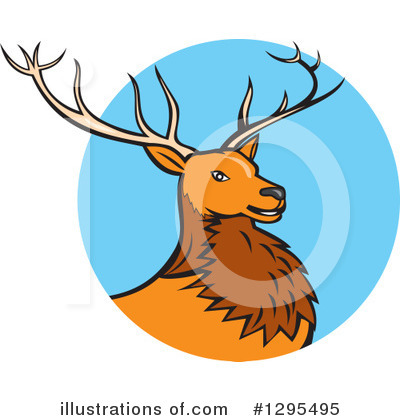 Deer Clipart #1295495 by patrimonio
