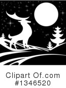 Deer Clipart #1346520 by AtStockIllustration