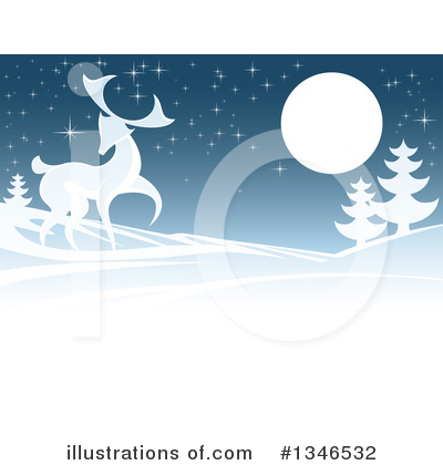 Royalty-Free (RF) Deer Clipart Illustration by AtStockIllustration - Stock Sample #1346532