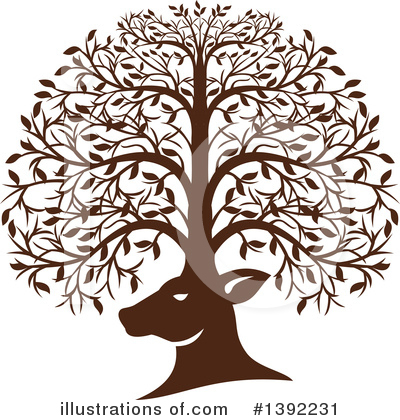Tree Clipart #1392231 by patrimonio