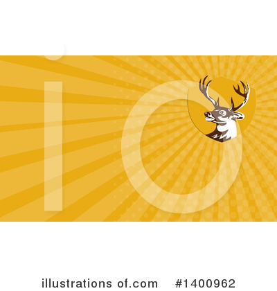 Royalty-Free (RF) Deer Clipart Illustration by patrimonio - Stock Sample #1400962
