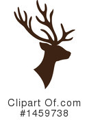 Deer Clipart #1459738 by Cherie Reve