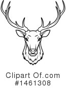 Deer Clipart #1461308 by Vector Tradition SM