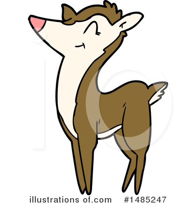 Royalty-Free (RF) Deer Clipart Illustration by lineartestpilot - Stock Sample #1485247