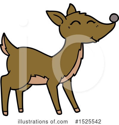 Royalty-Free (RF) Deer Clipart Illustration by lineartestpilot - Stock Sample #1525542