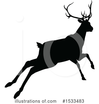 Royalty-Free (RF) Deer Clipart Illustration by AtStockIllustration - Stock Sample #1533483