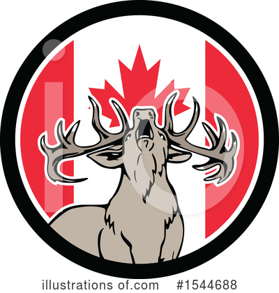 Royalty-Free (RF) Deer Clipart Illustration by patrimonio - Stock Sample #1544688