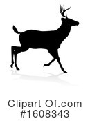 Deer Clipart #1608343 by AtStockIllustration