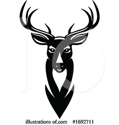 Royalty-Free (RF) Deer Clipart Illustration by Vector Tradition SM - Stock Sample #1692711