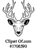 Deer Clipart #1706590 by Vector Tradition SM