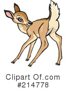 Deer Clipart #214778 by Dennis Holmes Designs