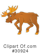 Deer Clipart #30924 by Alex Bannykh