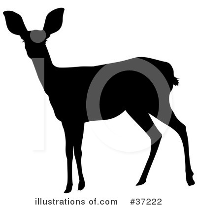 Royalty-Free (RF) Deer Clipart Illustration by dero - Stock Sample #37222