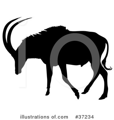 Royalty-Free (RF) Deer Clipart Illustration by dero - Stock Sample #37234