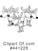 Deer Clipart #441226 by toonaday