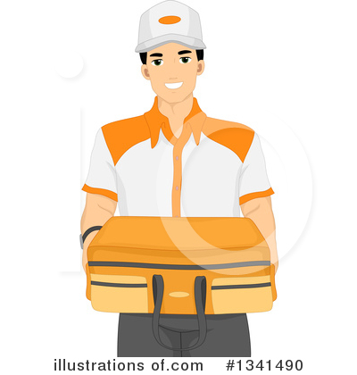 Royalty-Free (RF) Delivery Clipart Illustration by BNP Design Studio - Stock Sample #1341490