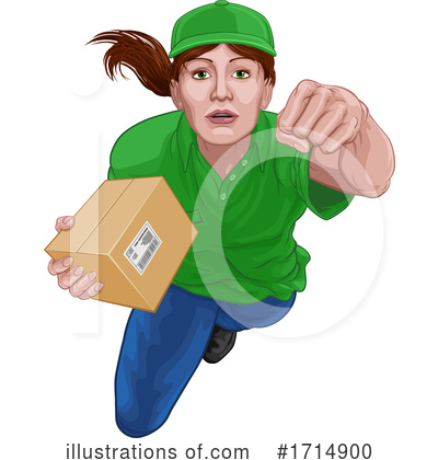 Delivery Clipart #1714900 by AtStockIllustration
