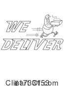 Delivery Clipart #1733153 by LaffToon