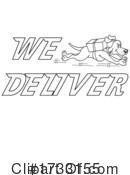 Delivery Clipart #1733155 by LaffToon