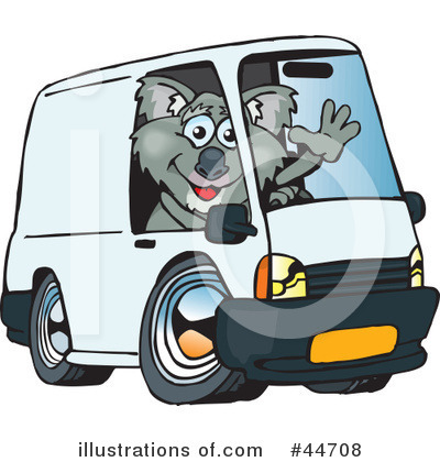 Driving Clipart #44708 by Dennis Holmes Designs