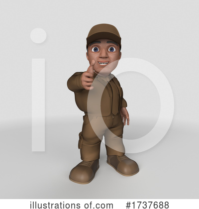Worker Clipart #1737688 by KJ Pargeter