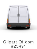 Delivery Van Clipart #25491 by KJ Pargeter