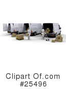 Delivery Van Clipart #25496 by KJ Pargeter