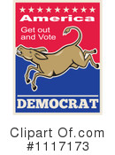 Democrat Clipart #1117173 by patrimonio
